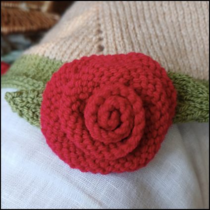 Knitted "Bouquet" Blanket class project